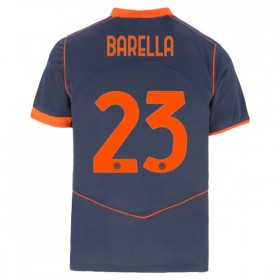 Nogometni Dres Inter Milan Barella 23 Treći 2025-26